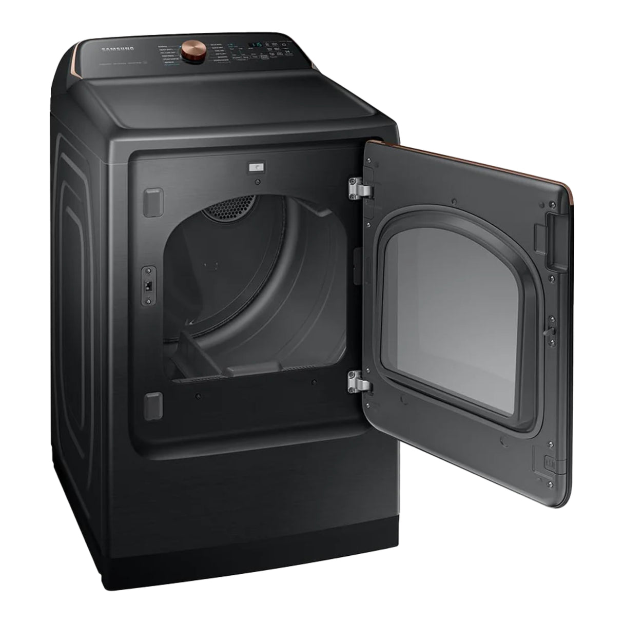 Sécheuse frontale électrique 7,4 pi³, acier noir - Série 7550 Vapeur