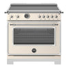 Cuisinière à induction 36 po, 5,7 pi³ avec 5 zones de cuisson - Série Heritage