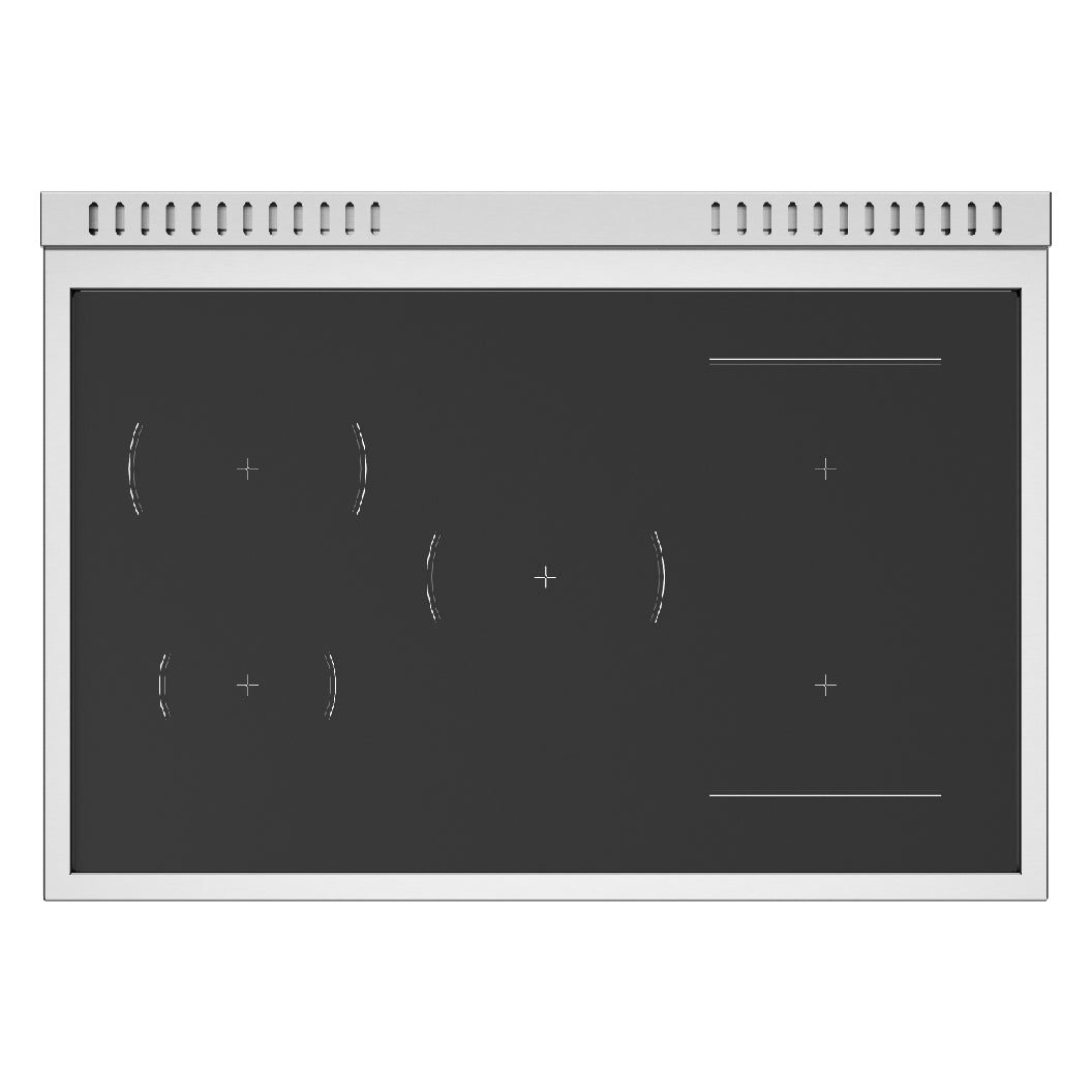 Cuisinière à induction 36 po 5,7 pi³, Inox - Série Héritage avec Air Fry