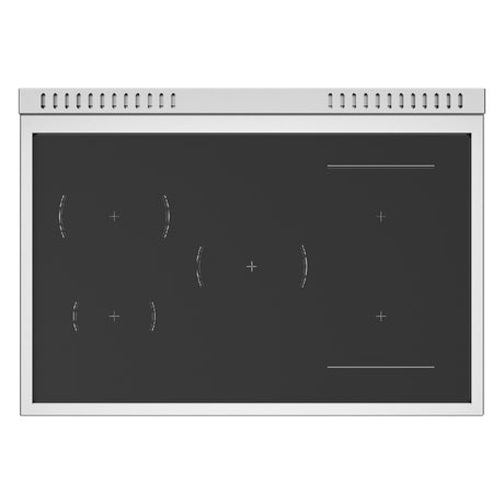 Cuisinière à induction 36 po 5,7 pi³, Inox - Série Héritage avec Air Fry