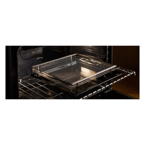 Cuisinière à induction 36 po, 5,7 pi³ Inox noir - Série Héritage avec Air Fry
