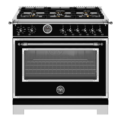 Cuisinière biénergie 36 po, 5,7 pi³ avec 6 brûleurs -  Série Heritage