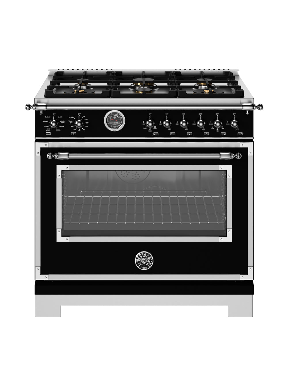 Cuisinière biénergie autoportante 36 po. 5,7 pi³