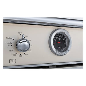 Cuisinière biénergie 36 po, 5,7 pi³ Inox - Série Héritage avec Air Fry et 6 brûleurs