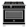 Cuisinière à gaz 36 po, 5,9pi³ avec 6 brûleurs - Série Heritage