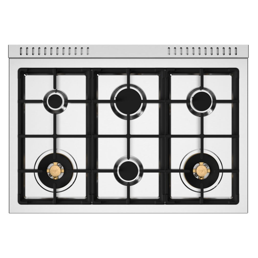 Cuisinière à gaz 36 po, 5,9pi³ avec 6 brûleurs - Série Heritage