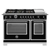 Cuisinière biénergie 48po, 4,6 pi³ avec 6 brûleurs - Série Heritage