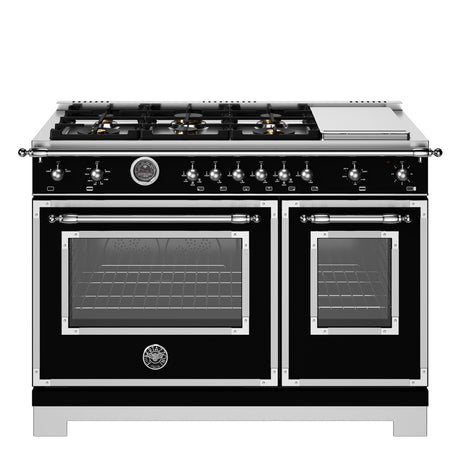 Cuisinière à gaz 48 po,  4,7 pi³ avec 6 brûleurs - Série Héritage