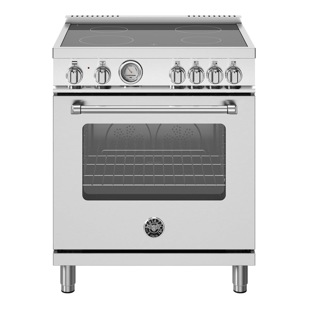 Cuisinière à induction 30 po, 4,7 pi³ Inox - Série Master avec convection double