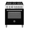 Cuisinière biénergie 30 po, 4,7 pi³  avec 5 brûleurs- Série Master