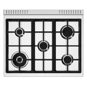 Cuisinière au gaz 30 po, 4,7 pi³ Inox - Série Master avec 5 brûleurs MonoBloc en fonte