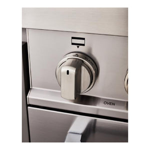 Cuisinière au gaz 30 po, 4,7 pi³ Inox - Série Master avec 5 brûleurs MonoBloc en fonte
