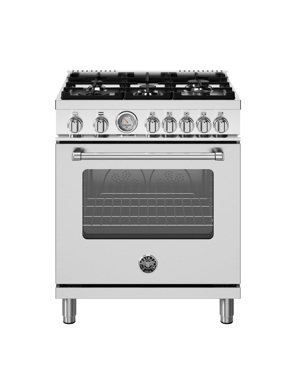 Cuisinière au gaz autoportante 30 po. 4,7 pi³ Inox