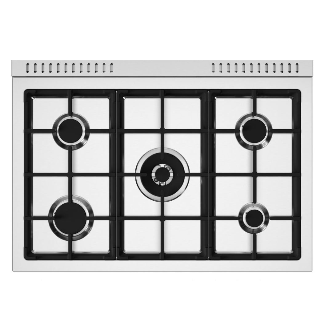 Cuisinière biénergie 36 po, 5,9 pi³ avec 5 brûleurs - Série Master