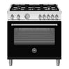 Cuisinière biénergie 36 po, 5,9 pi³ avec 5 brûleurs - Série Master
