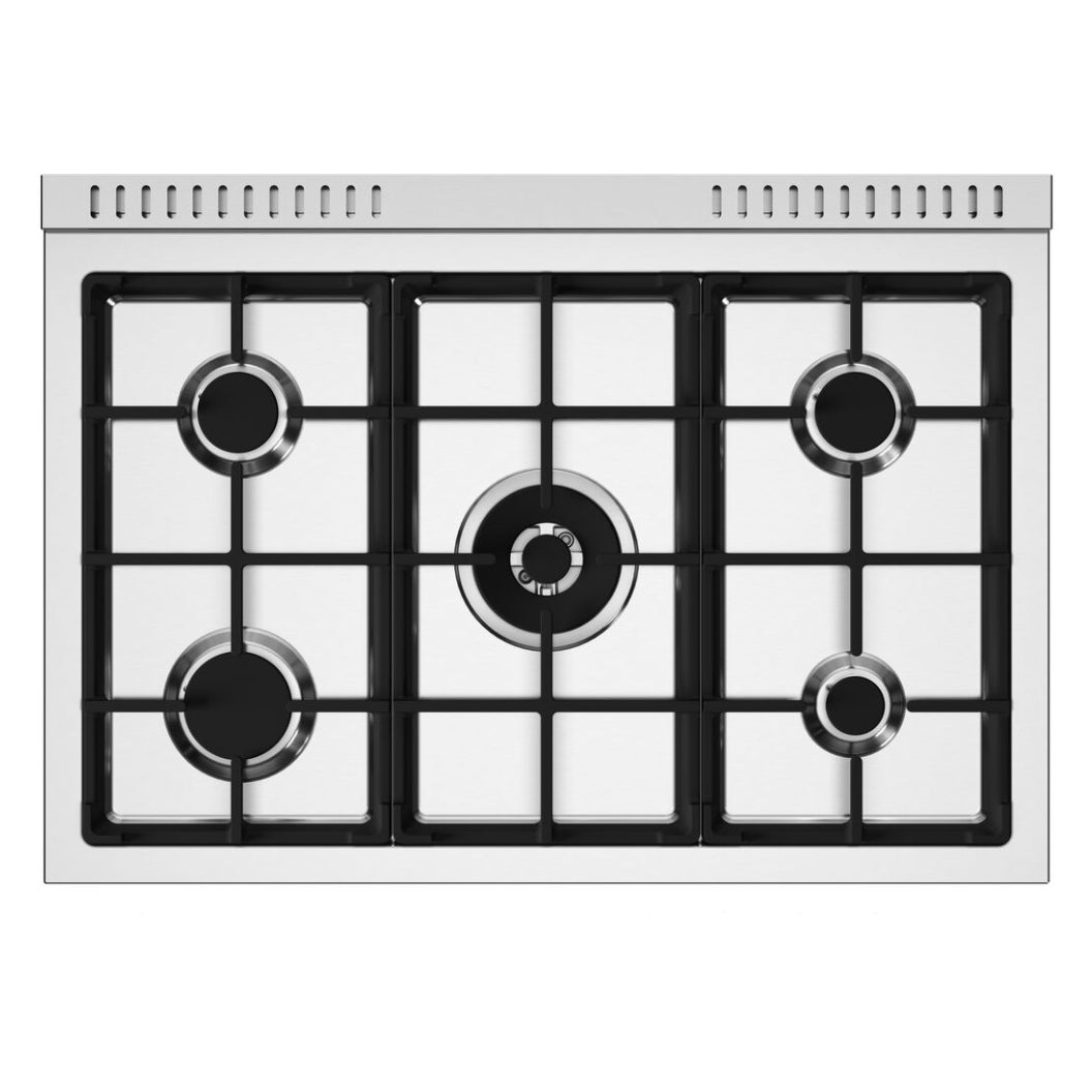 Cuisinière biénergie 36 po, 5,9 pi³ avec 5 brûleurs - Série Master