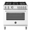 Cuisinière à gaz 36 po, 5,9 pi³ avec 5 brûleurs - Série Master