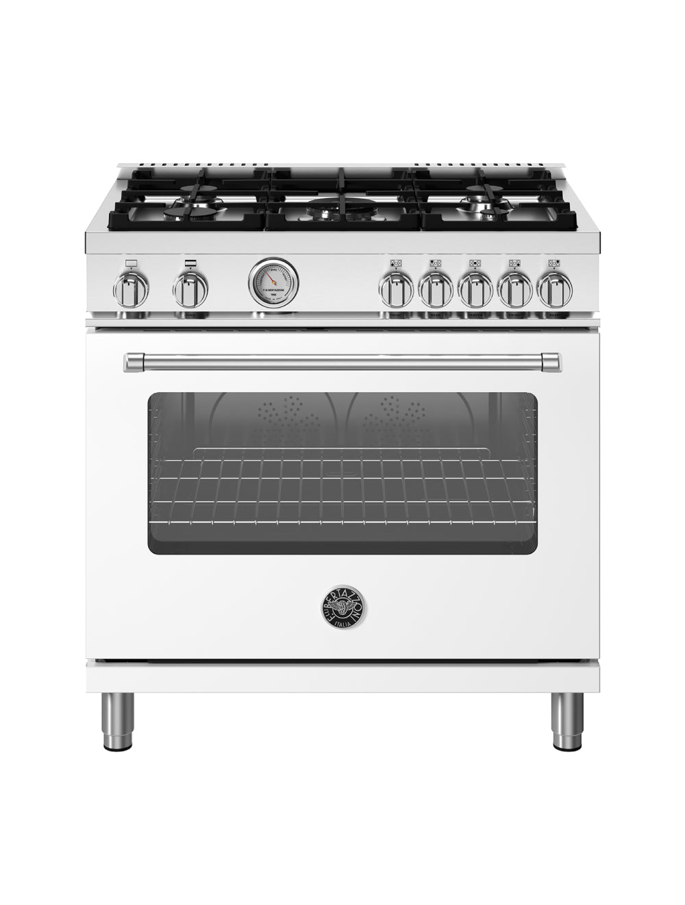 Cuisinière au gaz autoportante 36 po 5,9 pi³ Blanc