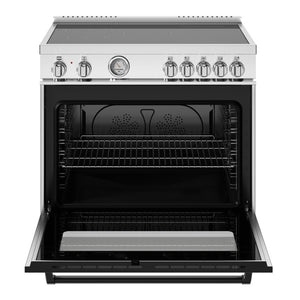 Cuisinière à induction 36 po, 5,9 pi³ Inox avec Convection double - Série Master