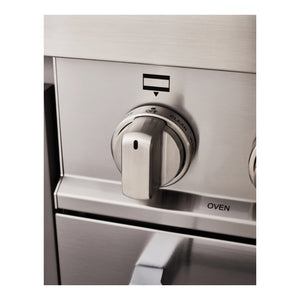 Cuisinière à induction 36 po, 5,9 pi³ Inox avec Convection double - Série Master