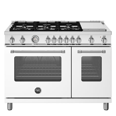 Cuisinière à gaz 48 po, 4,7 pi³ avec 6 brûleurs - Série Master