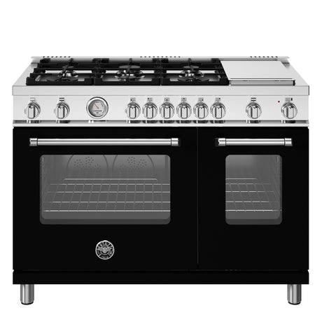 Cuisinière à gaz 48 po, 4,7 pi³ avec 6 brûleurs - Série Master