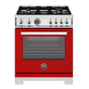 Cuisinière biénergie 30 po, 4,6 pi³ avec 4 brûleurs- Série Professionnelle