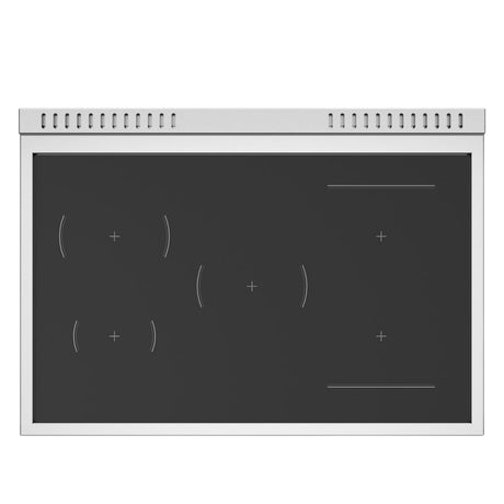 Cuisinière à induction 36 po, 5,7 pi³ avec Convection double et Air Fry - Série Professional