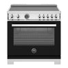 Cuisinière à induction 36 po, 5,7 pi³ avec 5 zones de cuisson - Série professionnelle