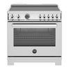 Cuisinière à induction 36 po, 5,7 pi³ avec 5 zones de cuisson - Série professionnelle