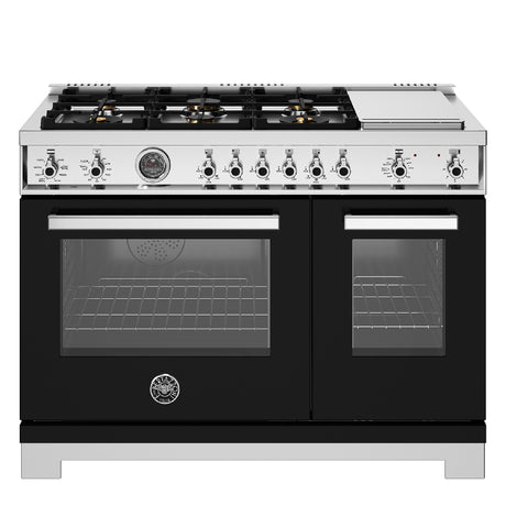 Cuisinière biénergie 48 po 4,6 pi³ avec 6 brûleurs - Série professionnelle