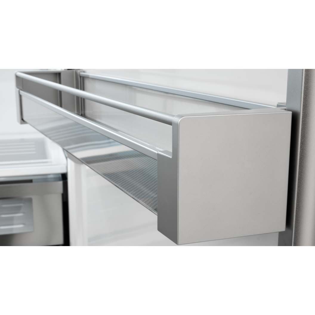 Réfrigérateur à congélateur inférieur profondeur comptoir 36 po, 18,5 pi³ Inox - Sofia Pro