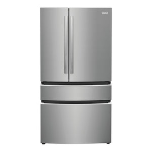 Réfrigérateur portes françaises Inox 36po