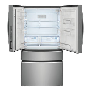 Réfrigérateur portes françaises Inox 36po