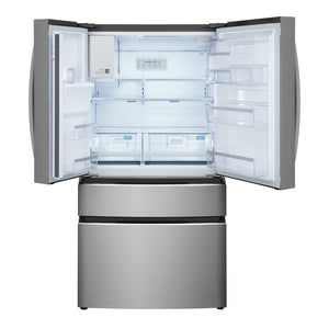 Réfrigérateur portes françaises Inox 36po