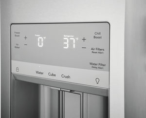 Réfrigérateur portes françaises Inox 36po