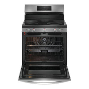 Cuisinière électrique 30 po, 5,3 pi³ Inox avec Convection totale, Air Fry et Air Sous Vide