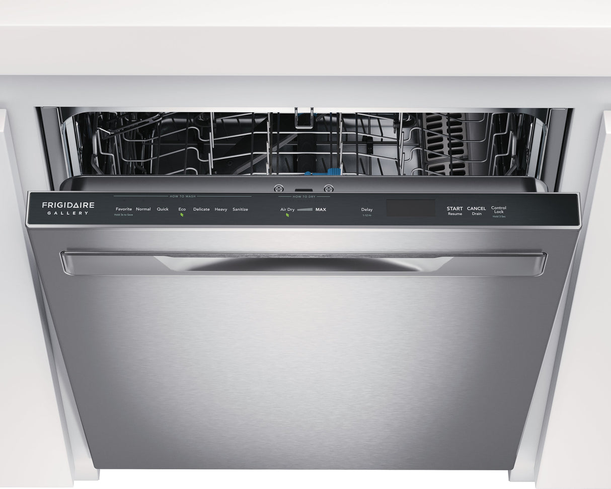 Lave-vaisselle encastrable 24 po. 47 dBA Inox avec CleanBoost™