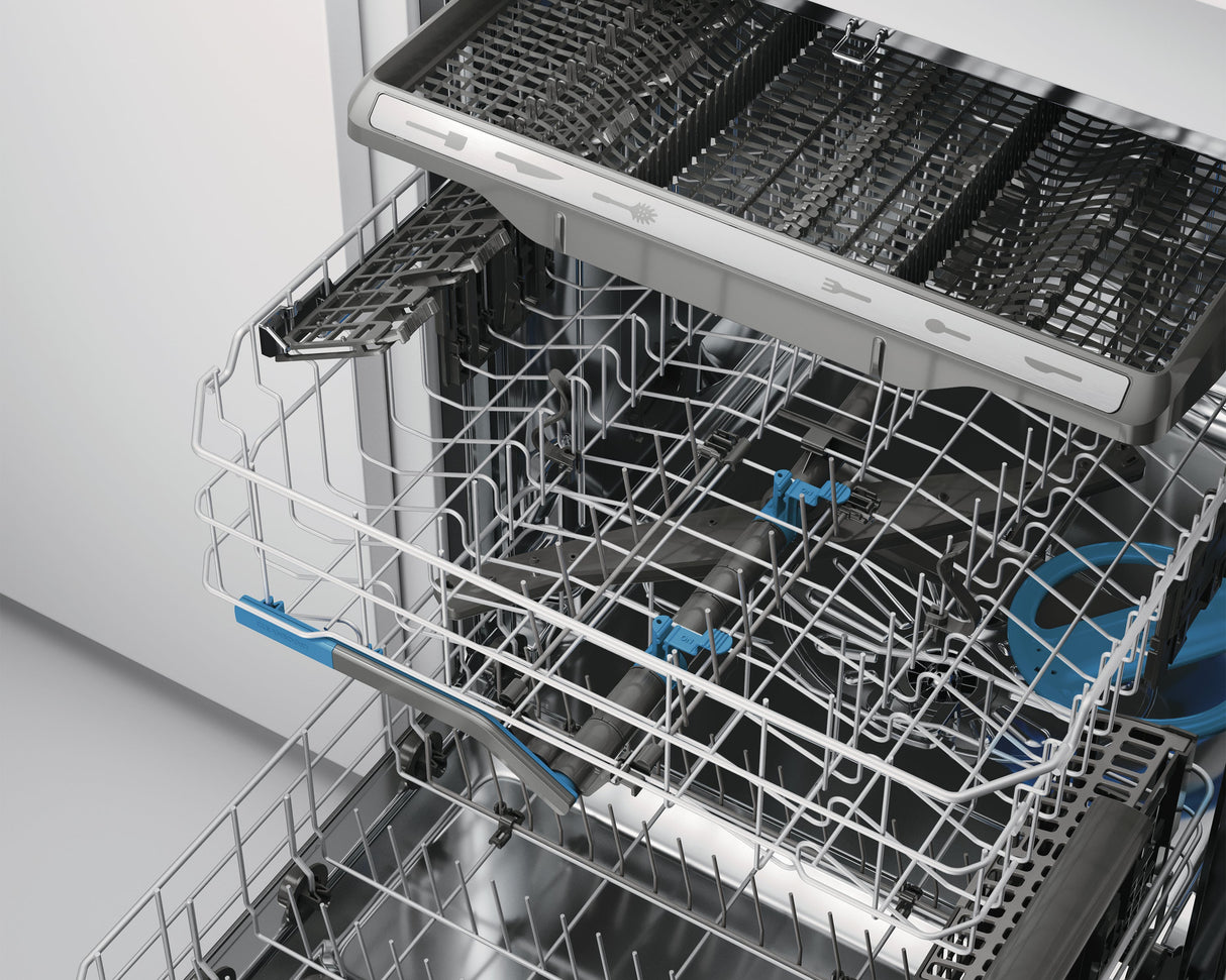 Lave-vaisselle encastrable 24 po. 47 dBA Inox avec CleanBoost™
