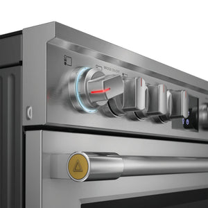 Cuisinière électrique 30 po, 6,2 pi³ Inox avec Convection totale, Air Fry et Autonettoyage