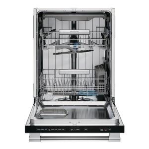 Lave-vaisselle encastrable 24 po. 47 dBA Inox avec CleanBoost™