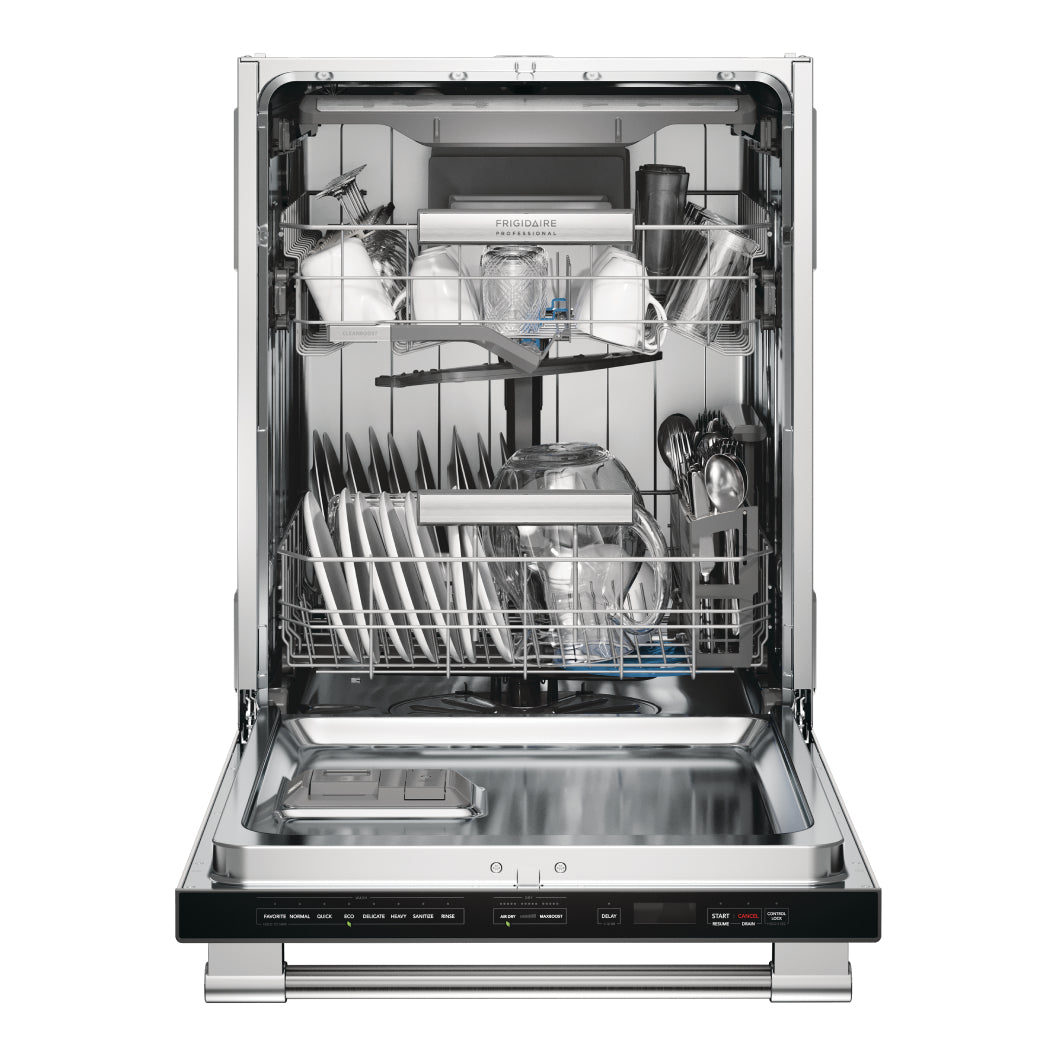 Lave-vaisselle encastrable 24 po. 47 dBA Inox avec CleanBoost™