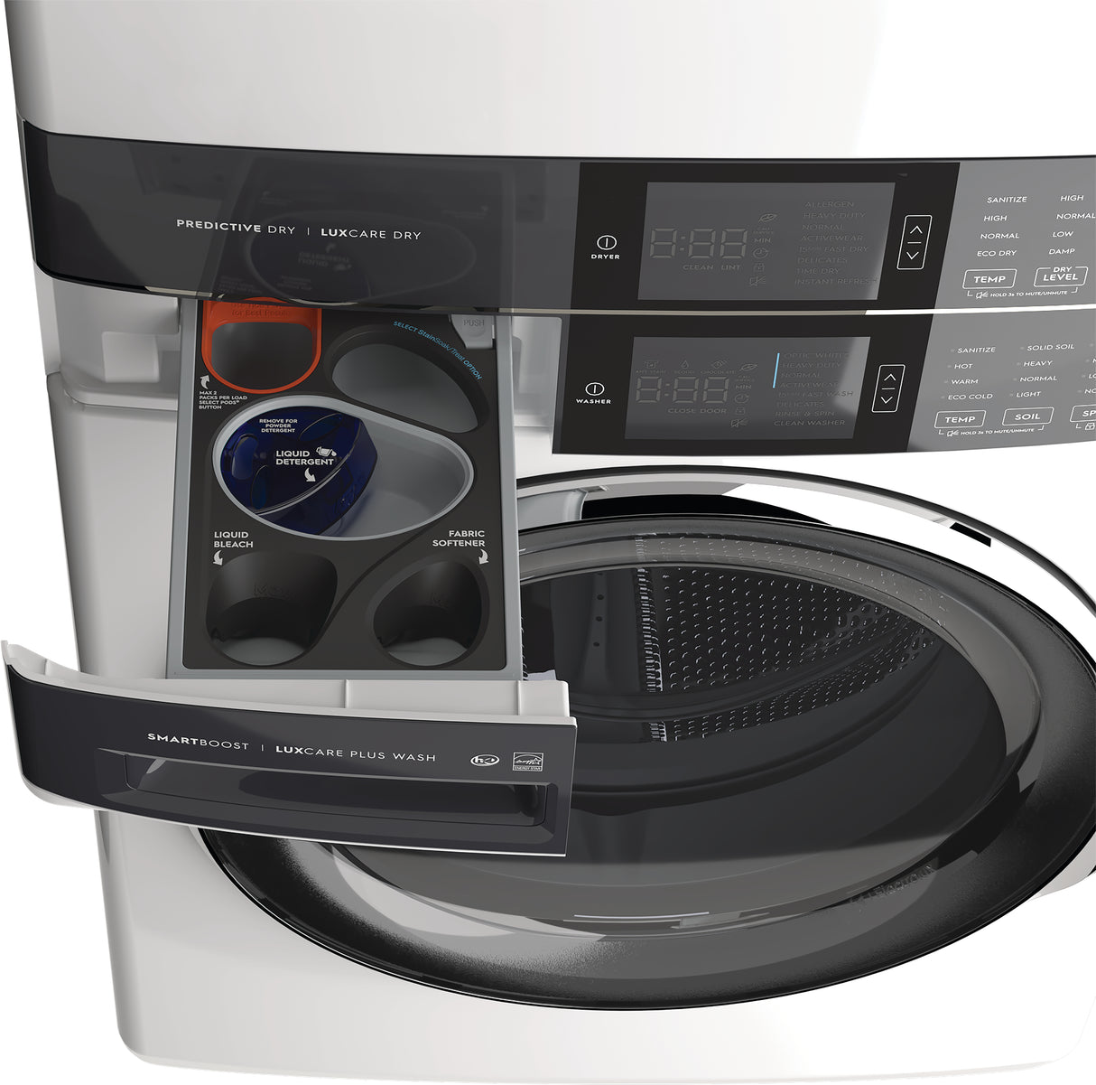 Tour de lavage frontale 5,2 pi³/8,0 pi³