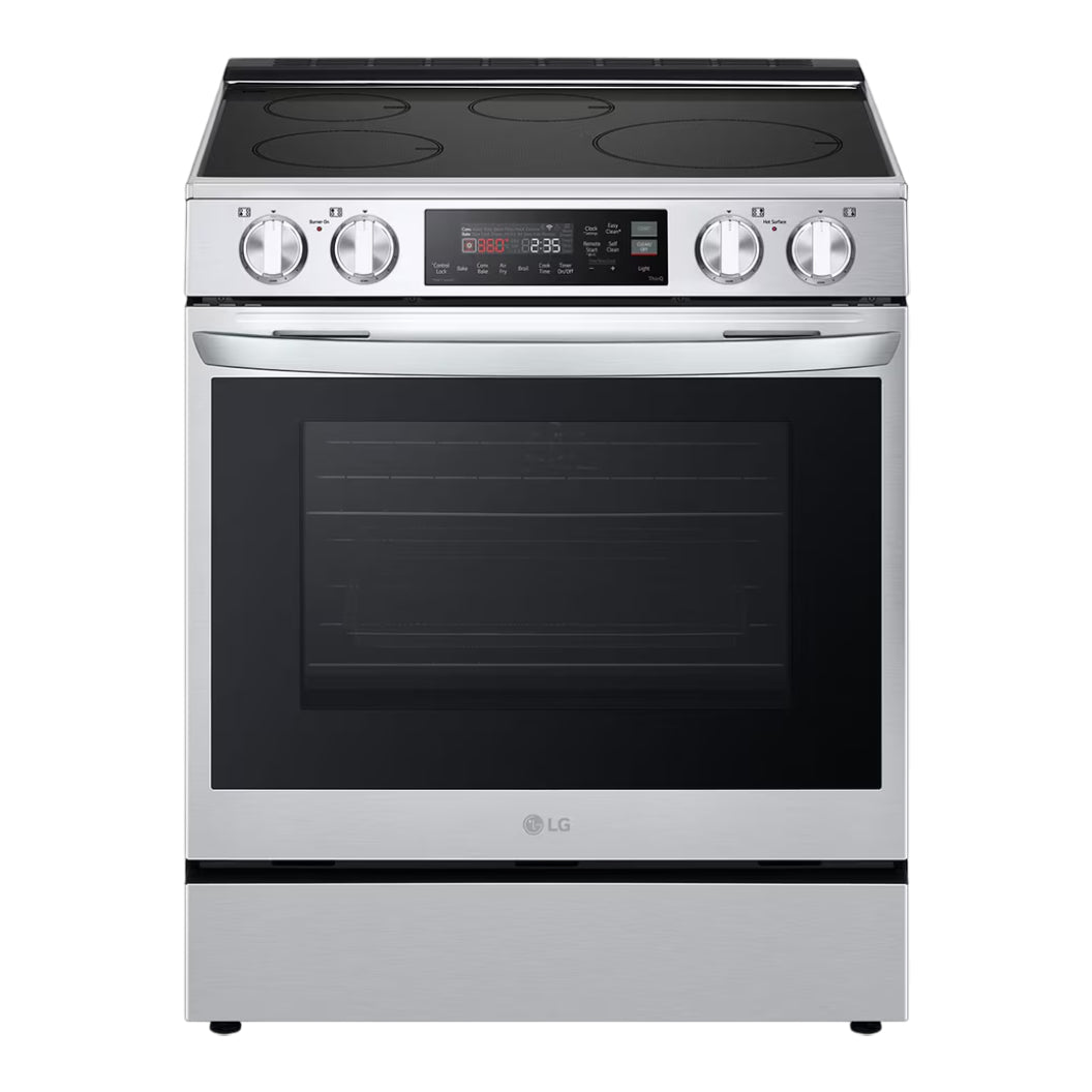 Cuisinière à induction encastrable 30 po 6,3 pi³ Inox