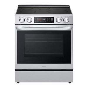Cuisinière à induction encastrable 30 po 6,3 pi³ Inox