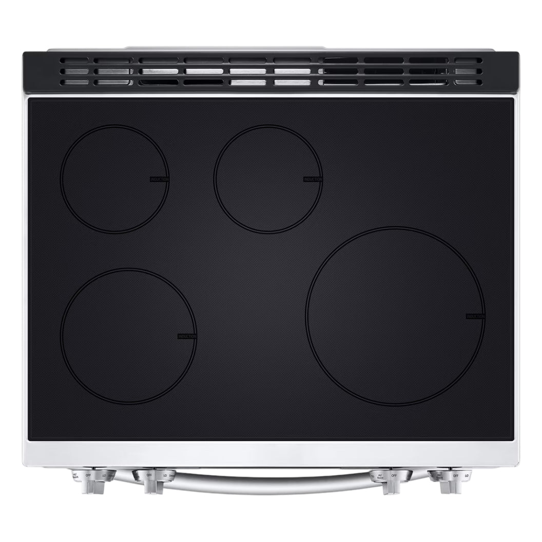 Cuisinière à induction encastrable 30 po 6,3 pi³ Inox