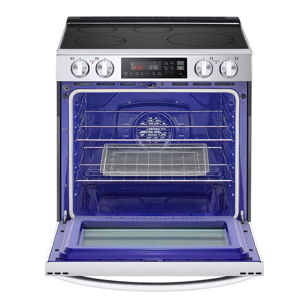Cuisinière à induction encastrable 30 po 6,3 pi³ Inox