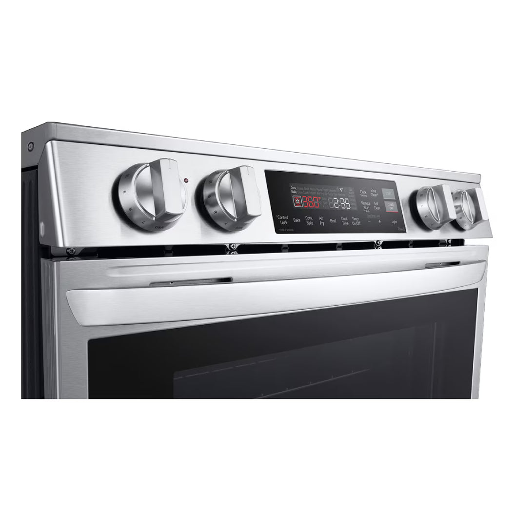 Cuisinière à induction encastrable 30 po 6,3 pi³ Inox