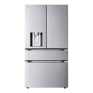 Réfrigérateur porte française intelligent 36 po, 29 pi³, 4 portes Inox avec tiroir Full-Convert™