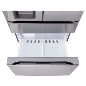 Réfrigérateur porte française intelligent 36 po, 29 pi³, 4 portes Inox avec tiroir Full-Convert™